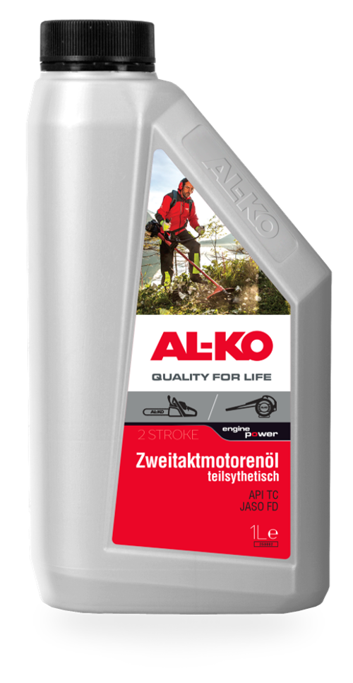 Масло для бензотехники 2Т AL-KO. (1л) п/синтетика