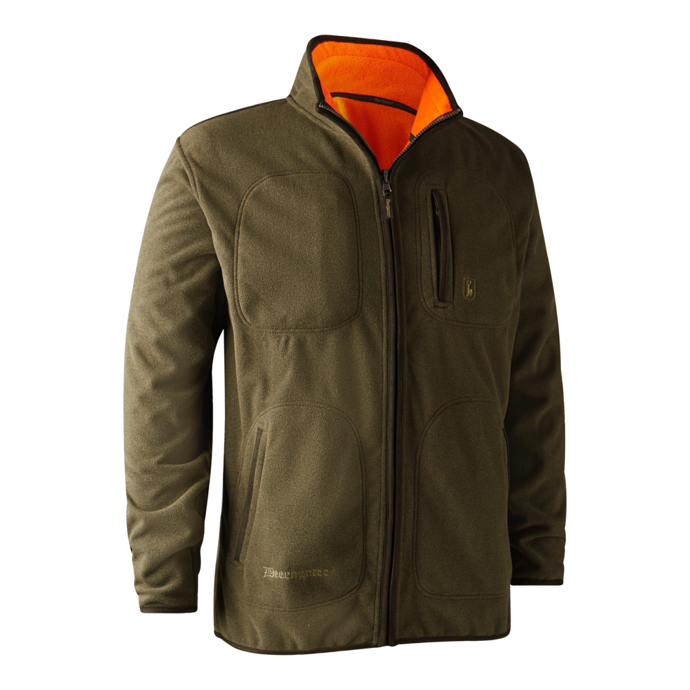 Куртка Deerhunter Gamekeeper Fleece Bonded Reversible (371/669 Graphite Green/Orange)