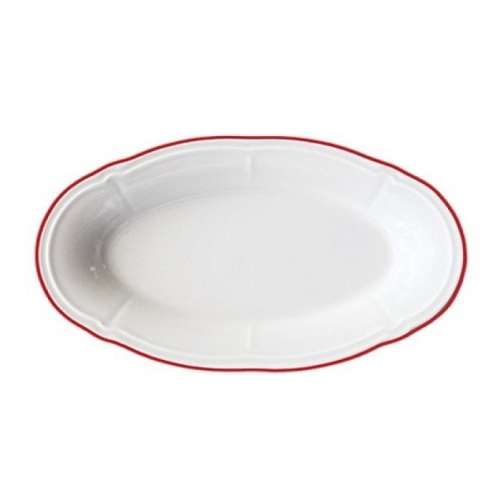 Line Coral Блюдо овальное 33см 1972 [6]