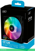 Кулер для корпуса DeepCool CF 120-3 IN 1 Ret (DP-FA-RGB-CF120-3)