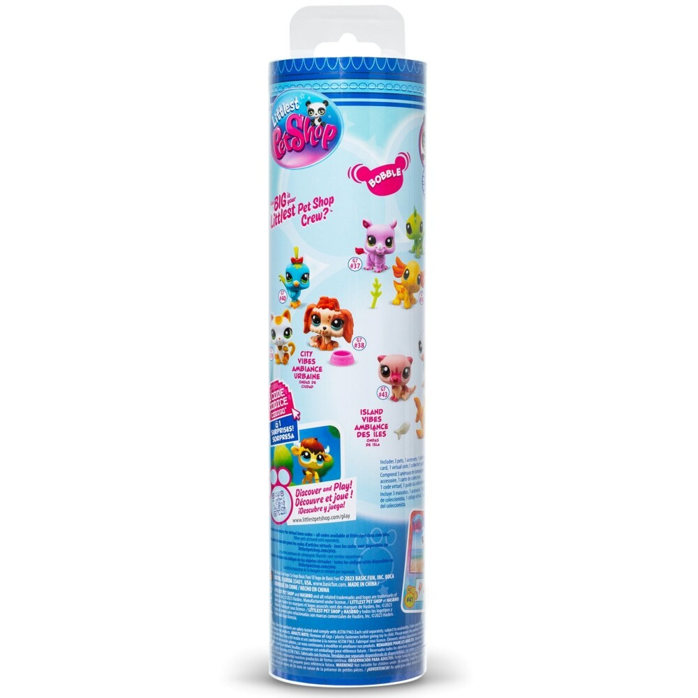 Littlest Pet Shop - Three Jungle Animals Collector Figures Tuba 3-PAK LPS00550 / артикул   LPS00550 2  / GTIN 885561005516