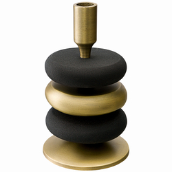 Подсвечник 20см Bergenson Bjorn Stone