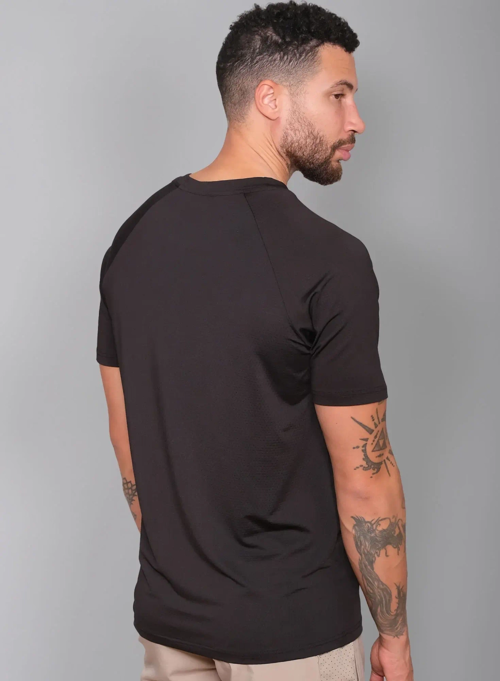 Мужская футболка RS Prime Mesh Tee Black/White (242M010999/000)