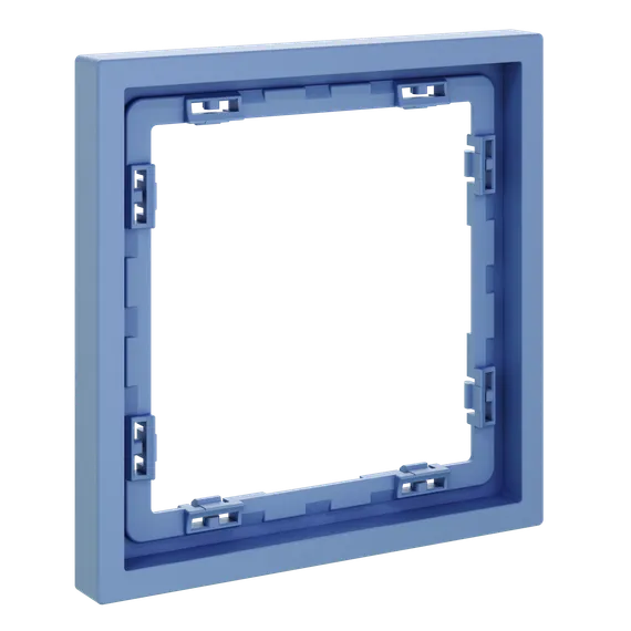 Рамка пластиковая VOLTUM S70 на 1 пост, (деним)