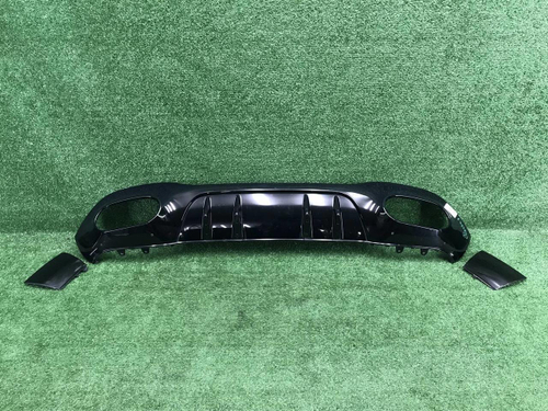 Юбка заднего бампера Mercedes A W177 18-22 AMG 35