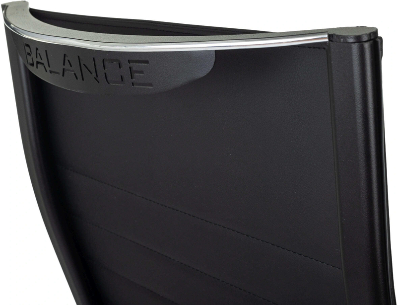 Кресло офисное для руководителя CH Balance черный экокожа