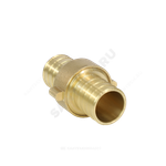Соединитель штуцерный латунь разъемный для шланга Дн 20 9105 Aquasfera 9105-03