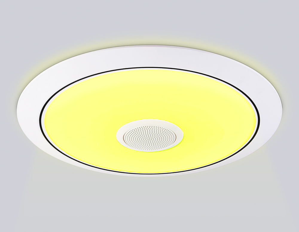 FZ720 WH белый IP20 52W 3000-6500K+RGB Music 450*65 (ПДУ ИК)