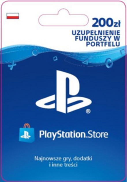 Playstation Store Польша: Карта оплаты 200 злотых [Цифровой код доступа]