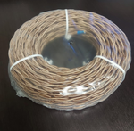Ретро провод витой Бронзовый Шелк Interior Wire Магус ТМ ПВР-БРШ / 2х1,5