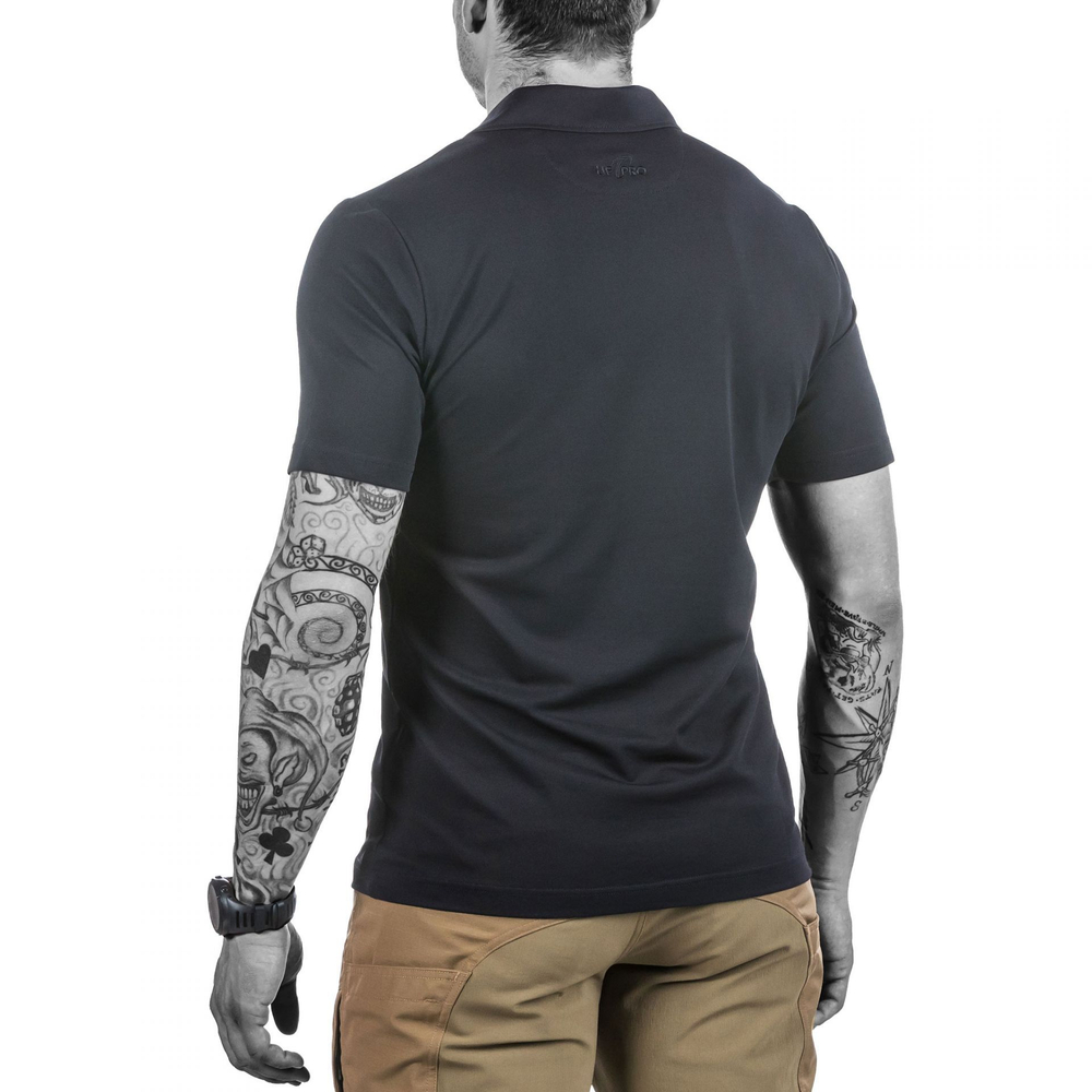 UF PRO URBAN POLO SHIRT - Black