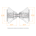 Душевая перегородка RGW WA-054B (WA-010B + Z-072B) (Прозрачное, 700)