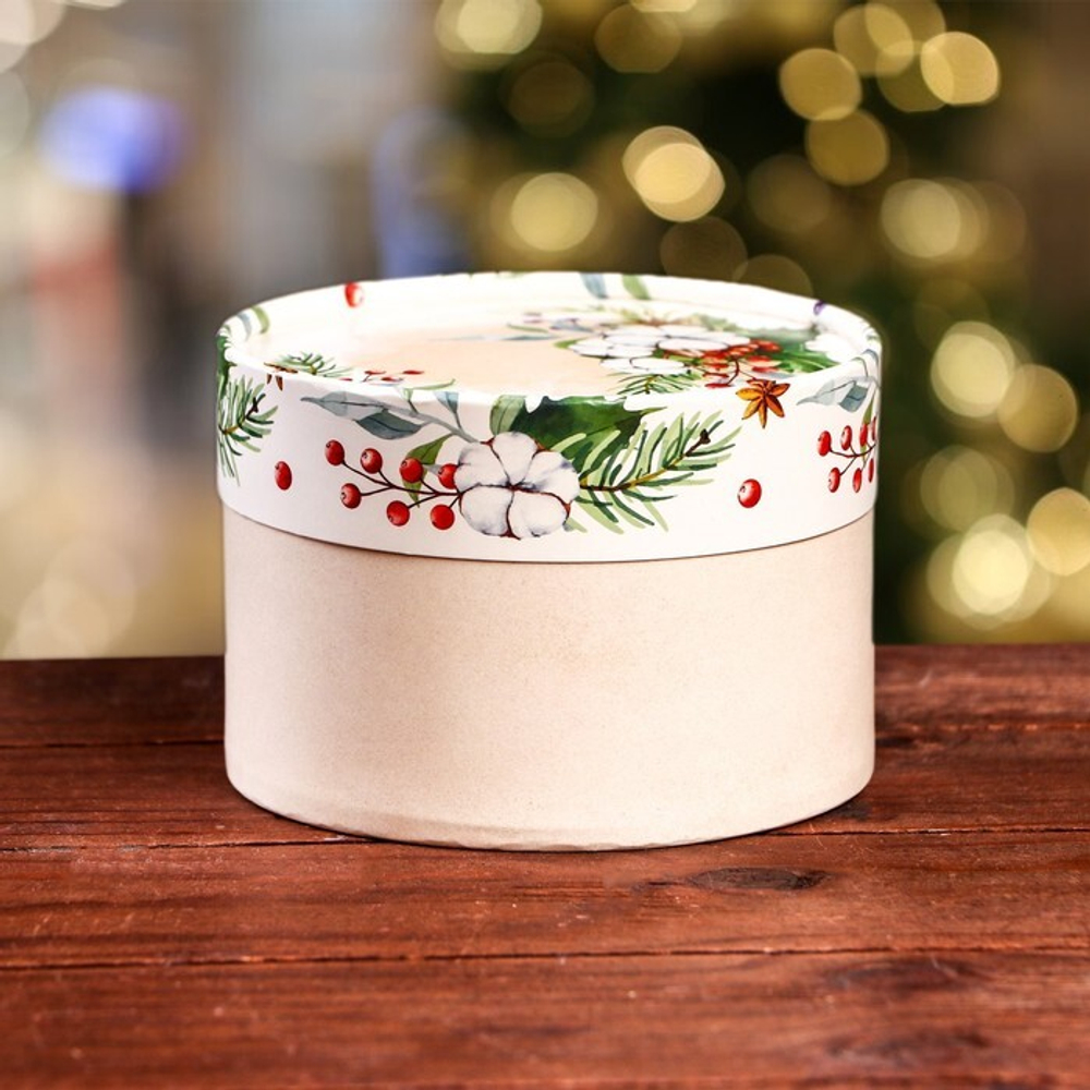 Коробка "Новогоднее украшение" завальцованная  без окна ,13 х 8,5 см 9804698
