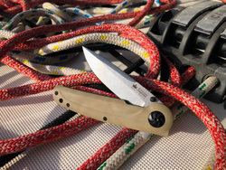 Складной нож Biker Z M390 (Cryo) StoneWash