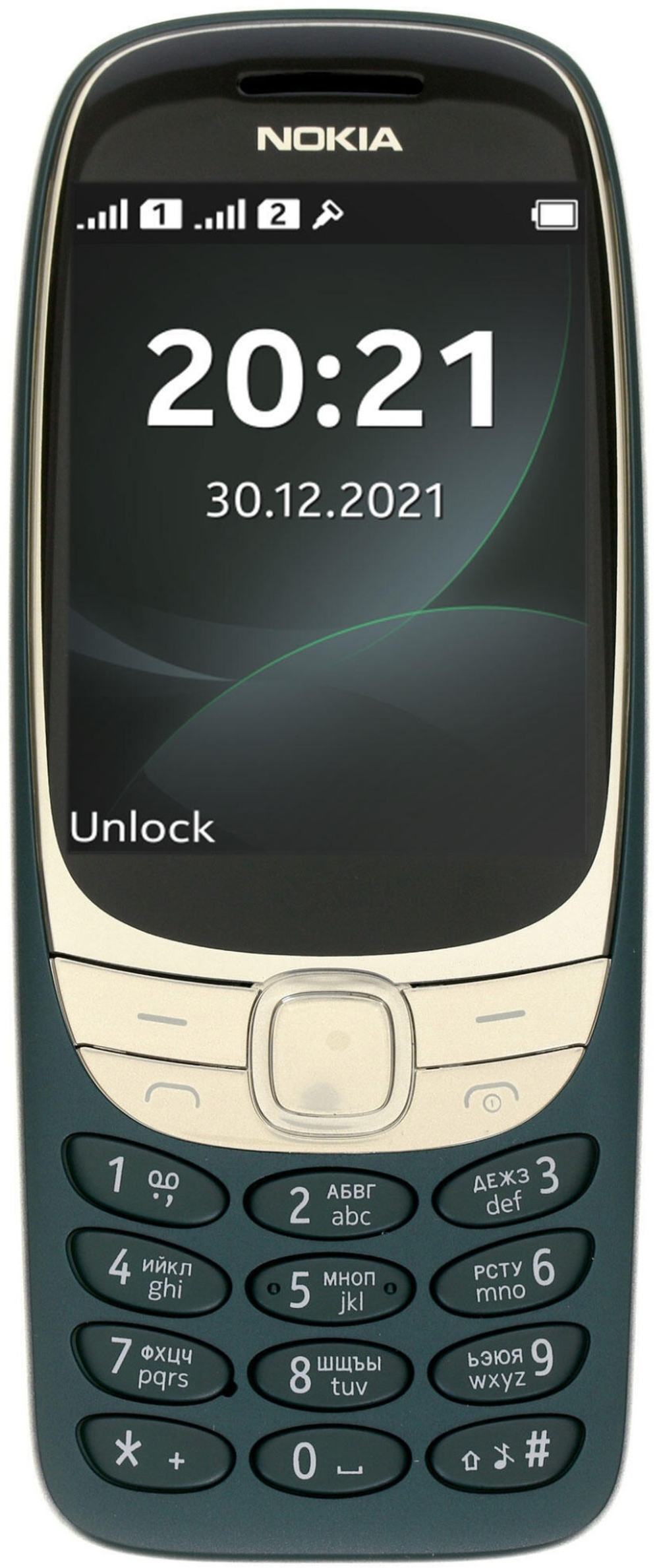 Мобильный телефон Nokia 6310 зеленый