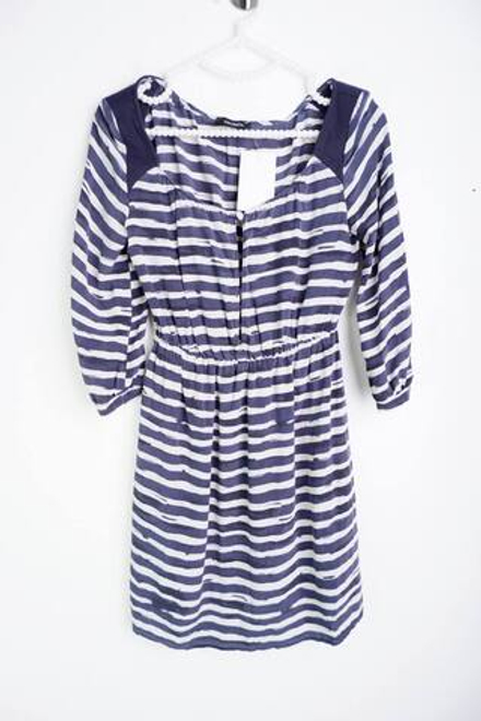 Платье Max&Co в морском стиле, маркировка 38, визуально на 44 размер