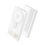 Внешний аккумулятор Hoco Q22 Taurus MagSafe 10000mAh USBх2/Type-C (белый)