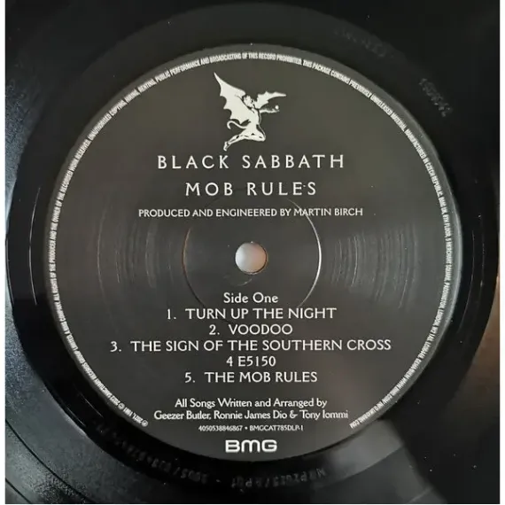 Black Sabbath – Mob Rules LP