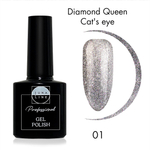 Гель-лак LunaLine Diamond Queen Cat’s Eye 01 8 мл [р]