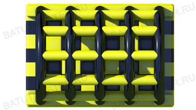 Надувной модуль препятствий «Шашки»