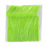 Вилка  (зелёная) 170 мм  кукурузный крахмал 50шт/уп