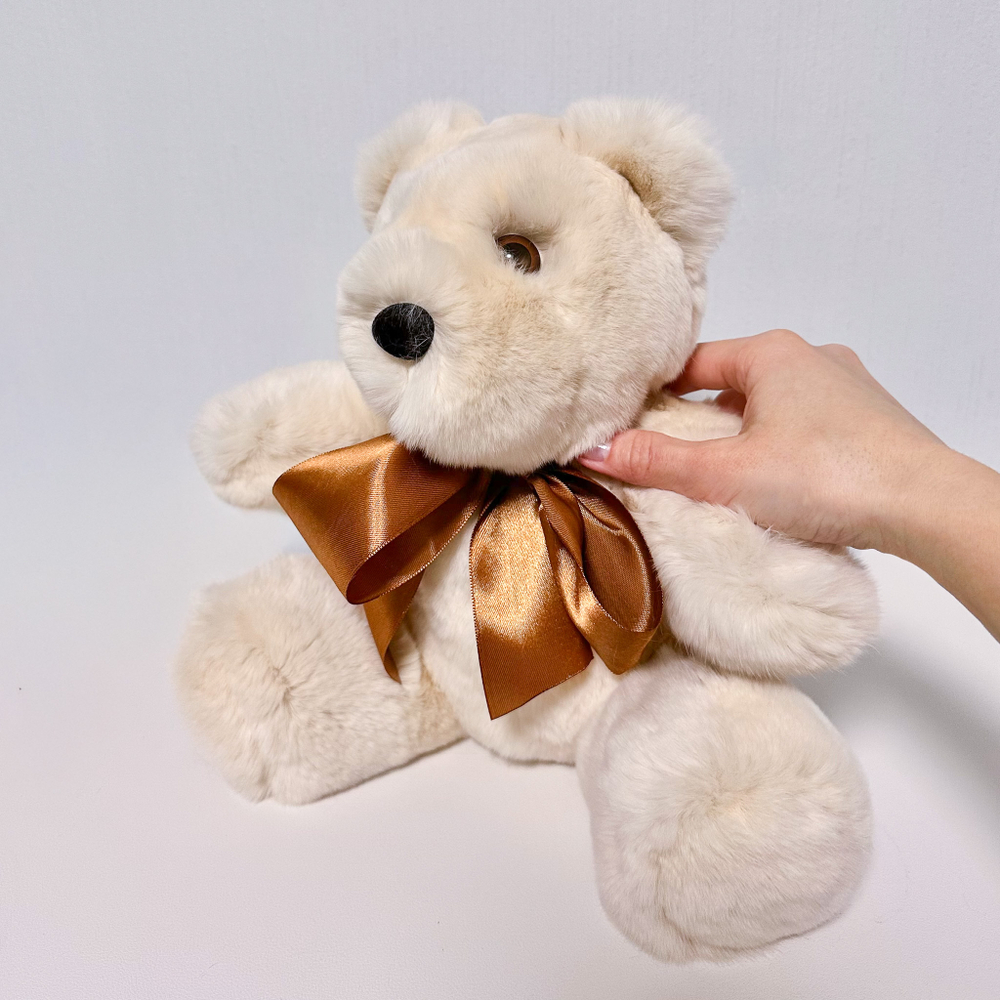 Медведь Ретро (кремовый)