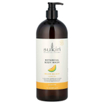 Sukin, Гель для душа с растениями, для всех типов кожи, дыня, 1 л (33,82 жидк. Унции)
