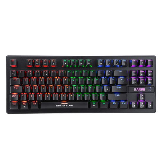 PC Игровая клавиатура Marvo KG901 USB Gaming с подсветкой, ПК