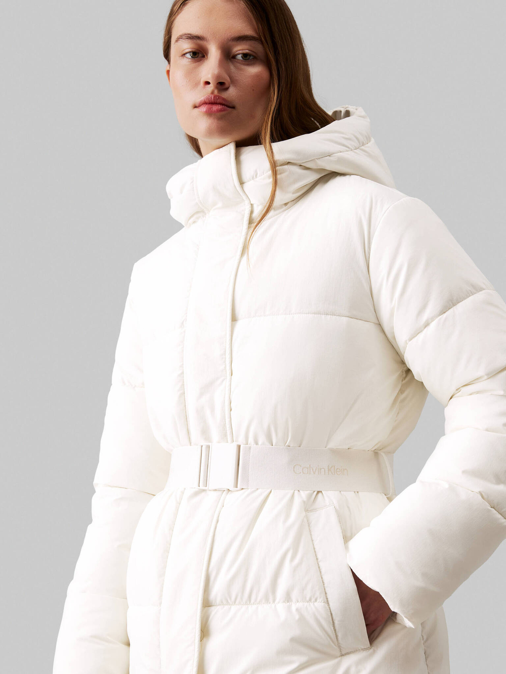 Куртка CALVIN KLEIN JEANS - экрю(J20J224122)