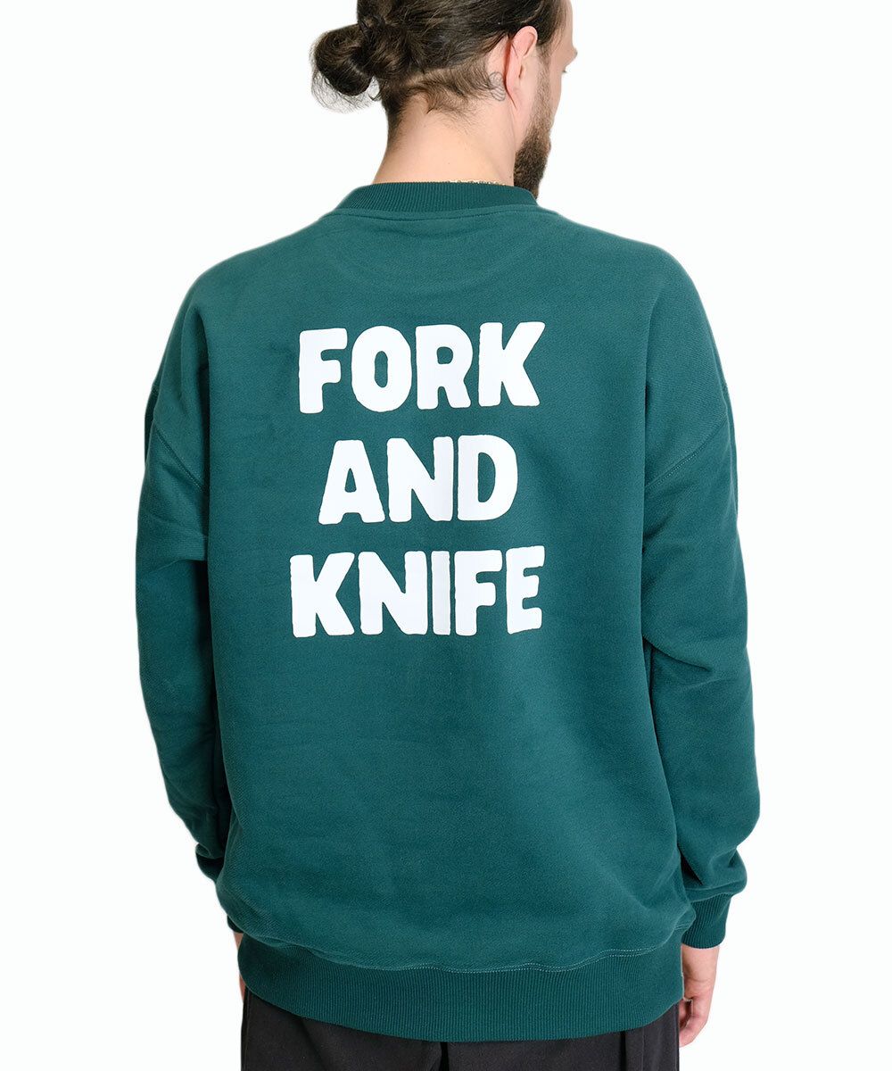 Купить Толстовка Hardlunch F&K темно-зеленая Толстовка Hardlunch F&K темно-зеленая