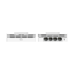 Cudy AP1300 Wall Встраиваемая в стену гигабитная точка доступа Wi-Fi AC1200, 2,4/5 ГГц, до 1167 Мбит/с, 5х1 Гбит/с (два порта PoE)