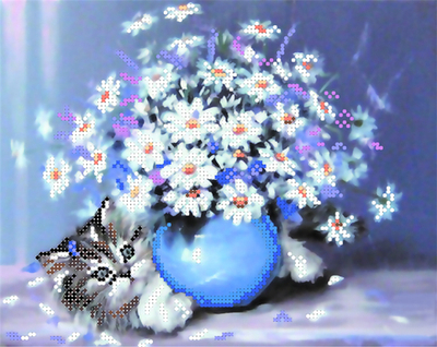 "Котенок"-4028 ткань с нанесенным рисунком