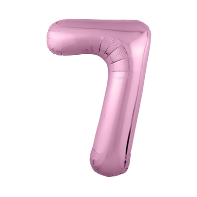 Цифра 7 "Фламинго" (40''/102 см)