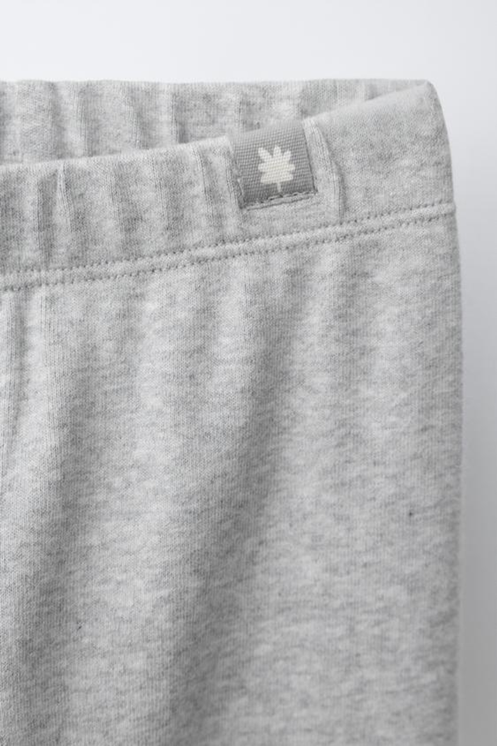 ZARA БАЗОВЫЕ ЛЕГИНСЫ С ЛОГОТИПОМ, СЕРЫЙ