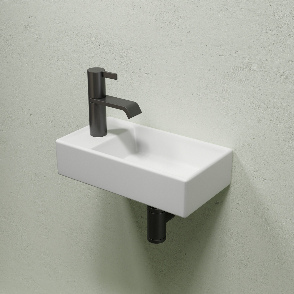 Рукомойник Ceramica Nova Element 41,7, см CN6051RMW белый матовый