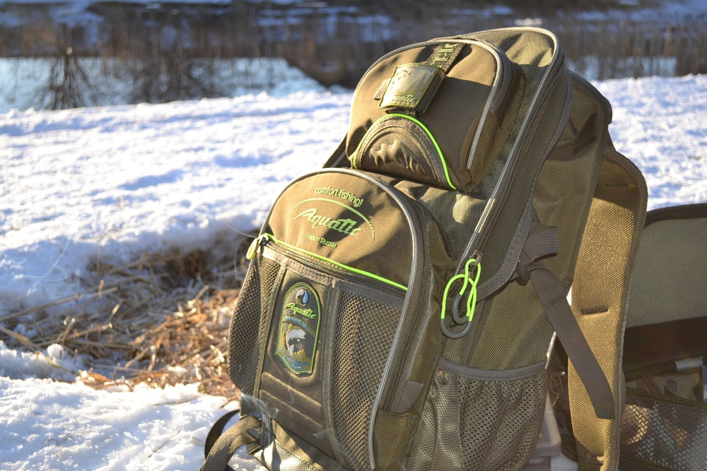Рюкзак AQUATIC рыболовный 40л (хаки)