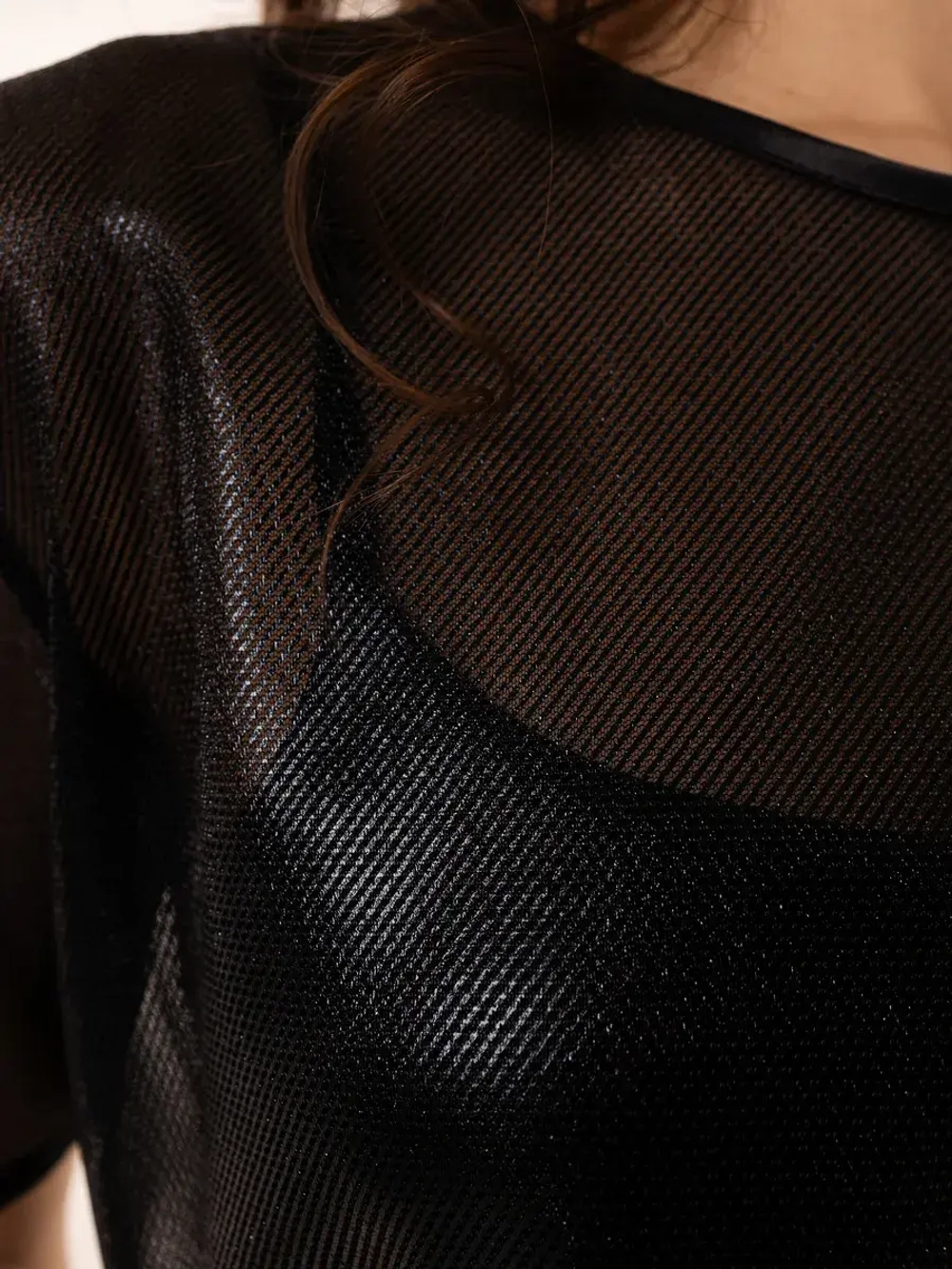 Футболка сетка прозрачная