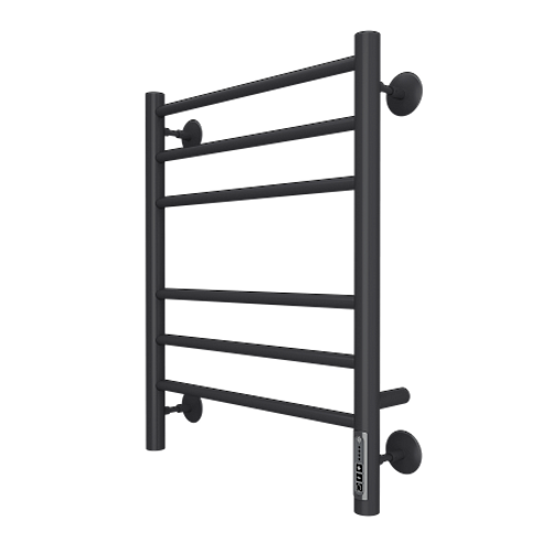 Полотенцесушитель Terminus Аврора П6 450х600 электро КС 9005 матовый ( new встроен диммер)