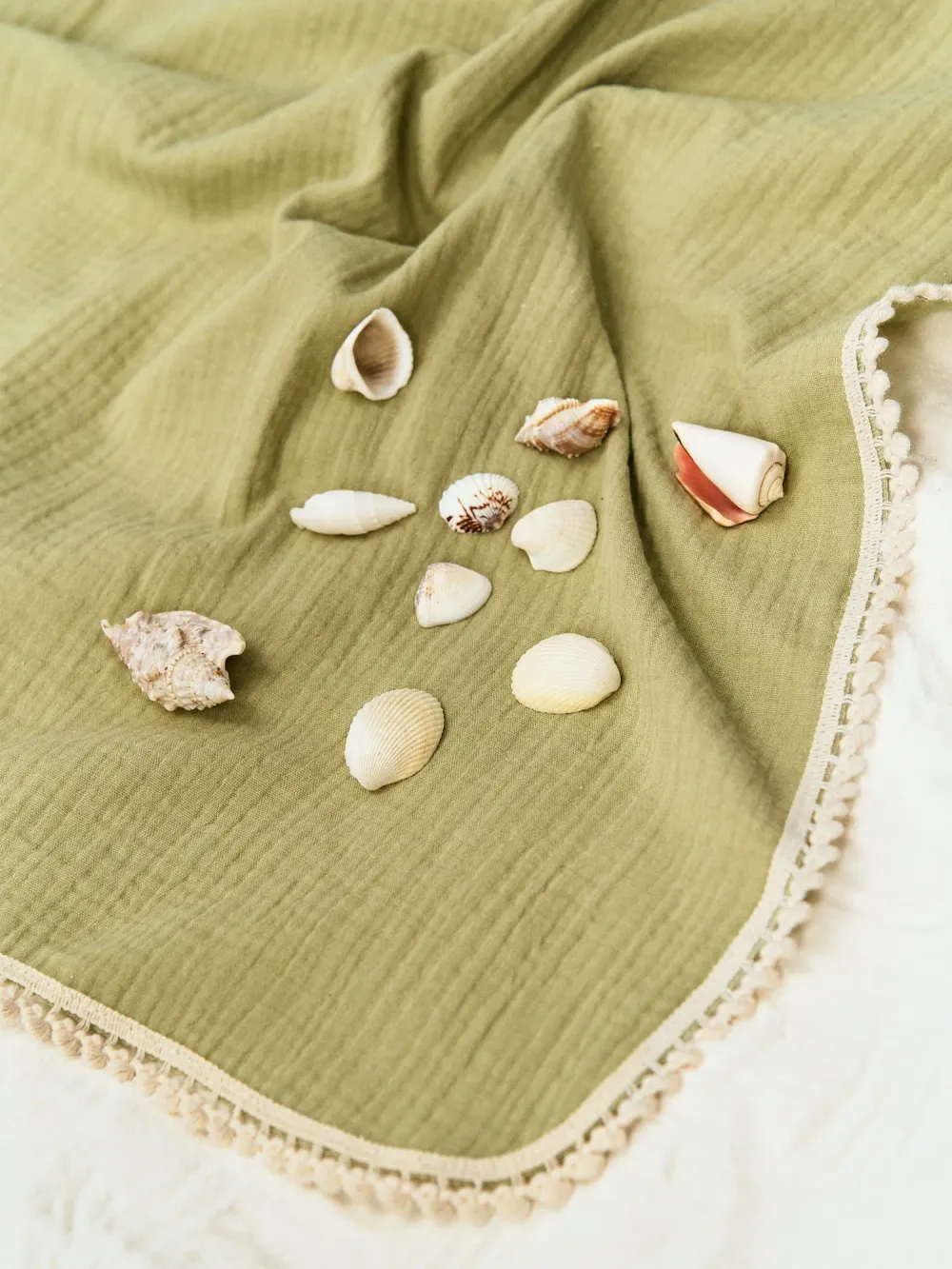 Плед муслиновый "Шалфей" 0+