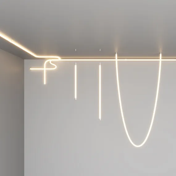 Клипса для круглого неона 360° D18 Led Strip 201159