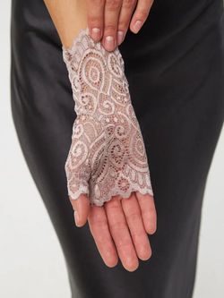 Митенки (розовый 7)