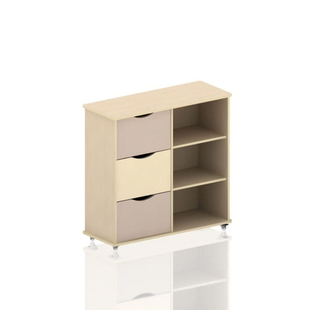 Мобильная система хранения с выдвижными ящиками Моди К3 серия СКАНДИК