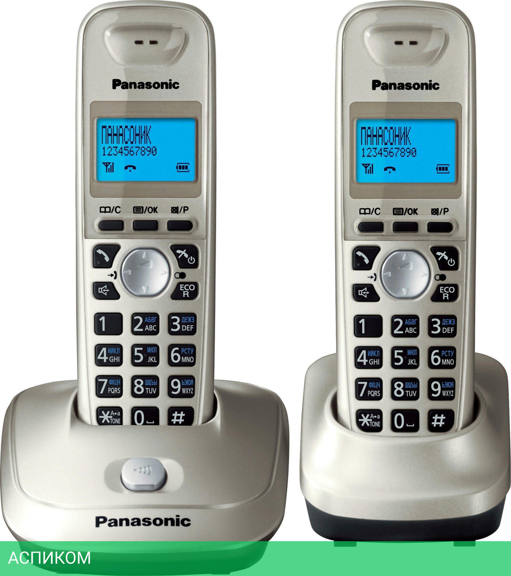 Радиотелефон DECT Panasonic KX-TG2512RUN