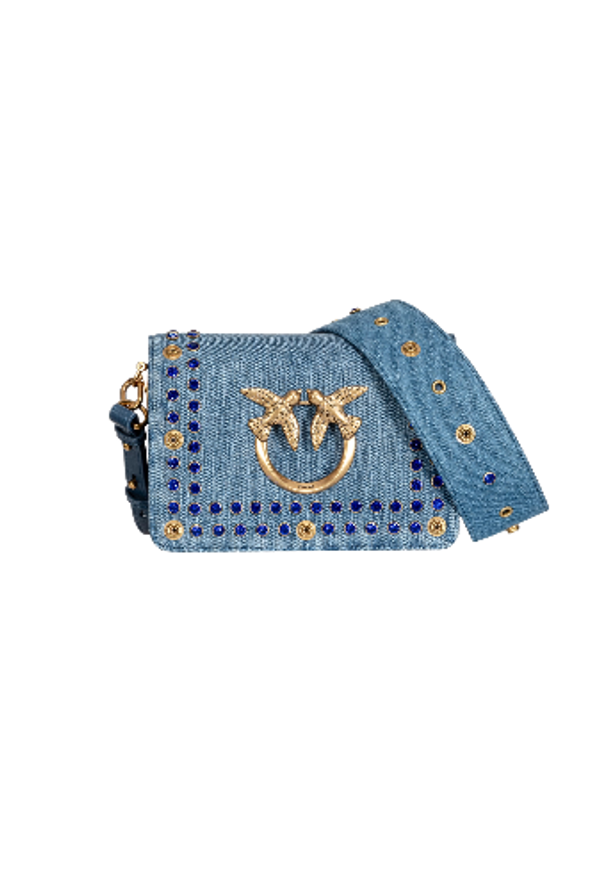 MINI LOVE BAG CLICK IN DENIM