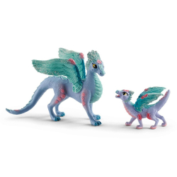 Schleich Elf World Bayala Movie - Цветочные драконы, мать и дитя 70592 / артикул   70592  / GTIN 4059433036557