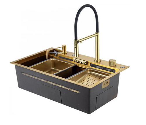Многофункциональная мойка для кухни GAPPO GS7547-13