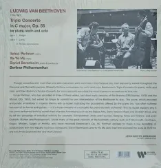 Beethoven, Itzhak Perlman, Yo-Yo Ma, Daniel Barenboim, Berliner Philharmoniker - Triple Concerto - LP
