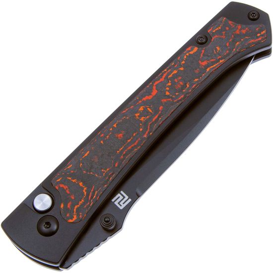 Складной нож ARTISAN CUTLERY 1856G-FCMV ANDROMEDA c клинком из стали Böhler M390 Microclean®, рукоять титан / карбон