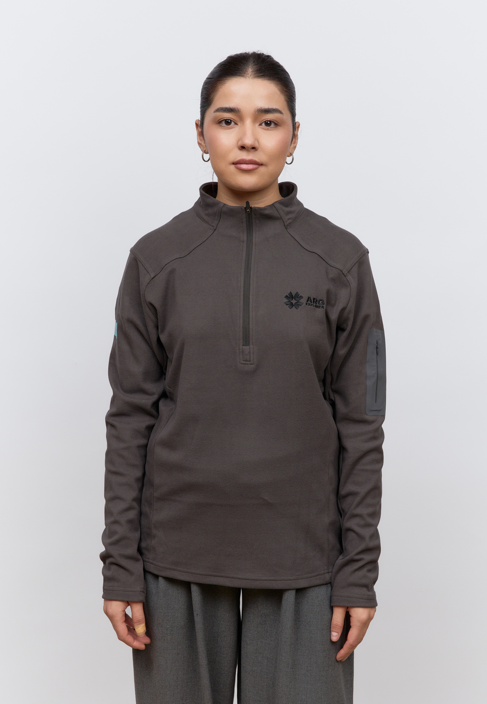 Флисовая кофта ARGYMAQ EXPLORER TAUPE