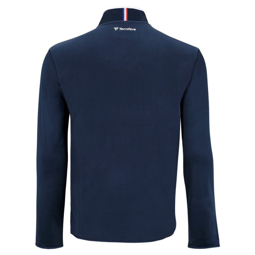 Мужская теннисная кофта Tecnifibre Polar Quarter Zip - navy